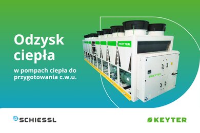 Odzysk ciepła w pompach ciepła na potrzeby przygotowania c.w.u.