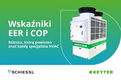 EER i COP: różnica, którą powinien znać każdy specjalista HVAC
