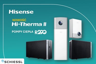 Pompy ciepła Hisense Hi-Therma II z czynnikiem R290