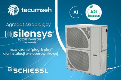 Nowość! Agregaty SILENSYS® SCROLL INVENTER firmy TECUMSEH