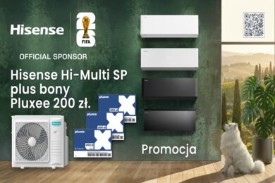 Zgarnij bony z klimatyzacją Hisense