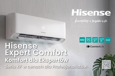 Seria Hisense Expert Comfort w cenach dla Profesjonalistów
