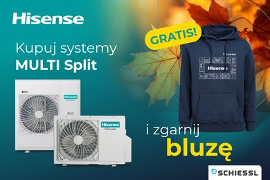 Kupuj systemy MULTI Split i odbierz bluzę gratis!