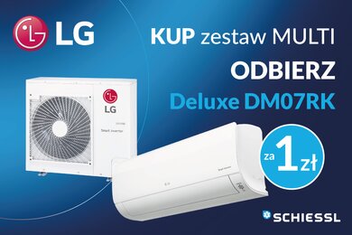 LG Multi Split + Deluxe za 1 zł