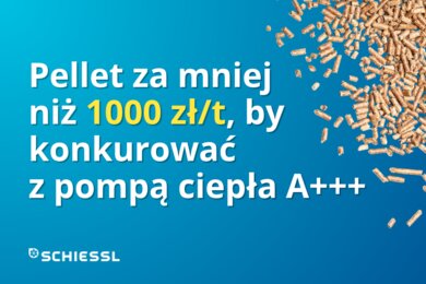 Ile musiałby kosztować pellet, aby konkurować z pompą ciepła? Analiza PORT PC