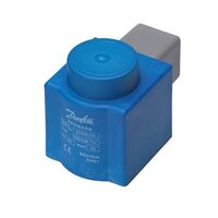 Cewka zaworu elektromag. 230V/50Hz, 10W, Styki DIN + kołpak, Danfoss