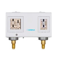Presostat podwójny PS15AML-S51, auto./ręczny reset Sanhua