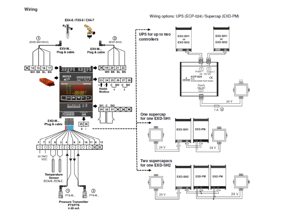 Czujnik temperatury Emerson TP1-NP6, NTC, 6m