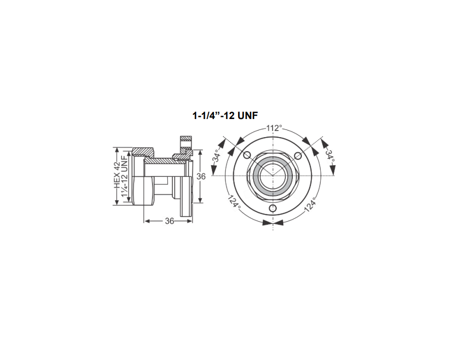 Regulator poziomu oleju TraxOil-Adapter OM0-CCE Emerson
