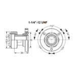 Regulator poziomu oleju TraxOil-Adapter OM0-CCE Emerson foto 1