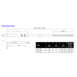 Czujnik temperatury Emerson TP1-NP6, NTC, 6m foto 1