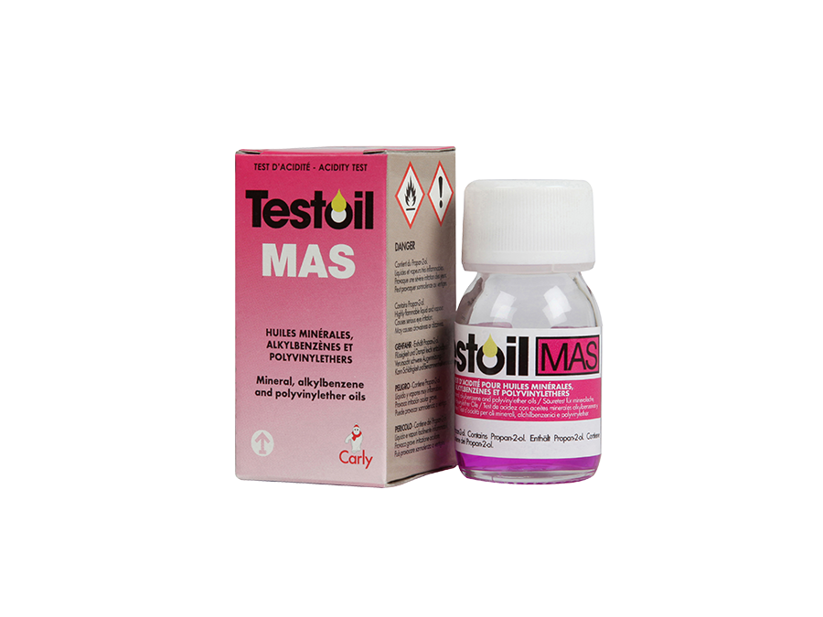 Tester kwasowości Carly Testoil-MAS