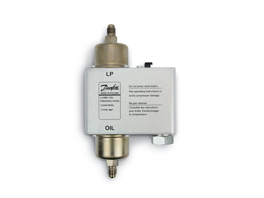 Presostat różnicowy oleju Danfoss MP55, 90s