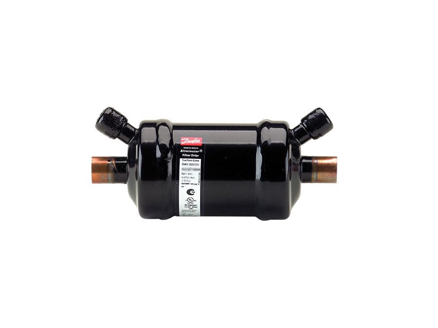 Filtr odwadniacz Danfoss DAS 307SVV, 22mm, po spaleniu