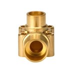 Korpus zaworu rozp. Danfoss TE 5, 16x22mm, kątowy, lutowany foto 2