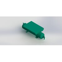 Zbiornik cieczy Gokceller RYSG 15 / RYC 15 / RYCG 15 zielony