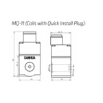 Cewka zaw.elektromag.Easy to Install220-240V/50Hz,11W,MQ-A11 Sanhua foto 4