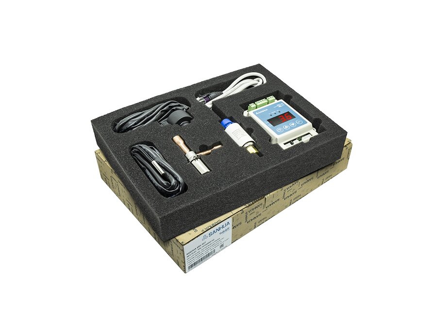 Zawór rozprężny elektr. LPF18-003, zestaw SEK18-02 Sanhua