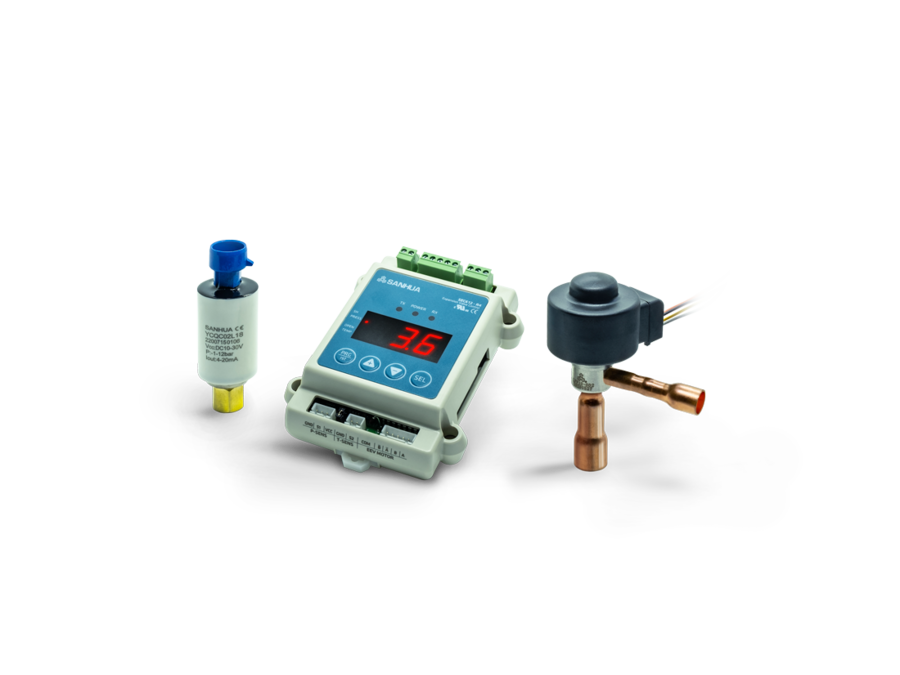 Zawór rozprężny elektr. LPF18-003, zestaw SEK18-02 Sanhua