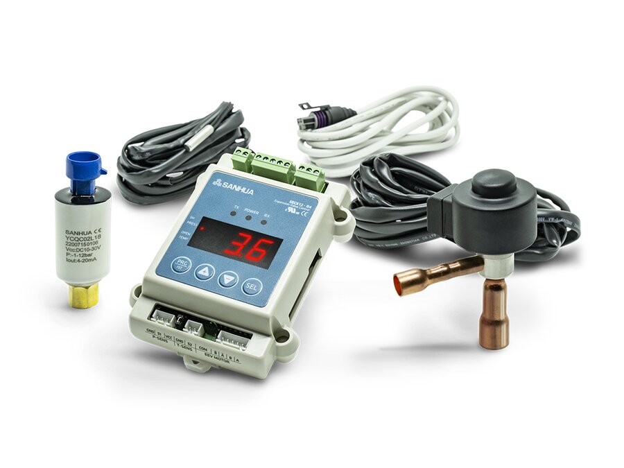 Sterownik Sanhua SEC612-R4 do zaworów LPF, DPF