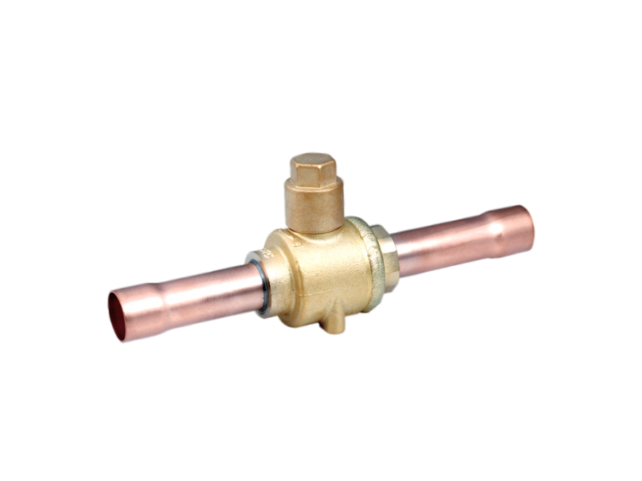 Zawór kulowy 42mm SBV(M)-A13YHSY-1-SA, lutowany Sanhua