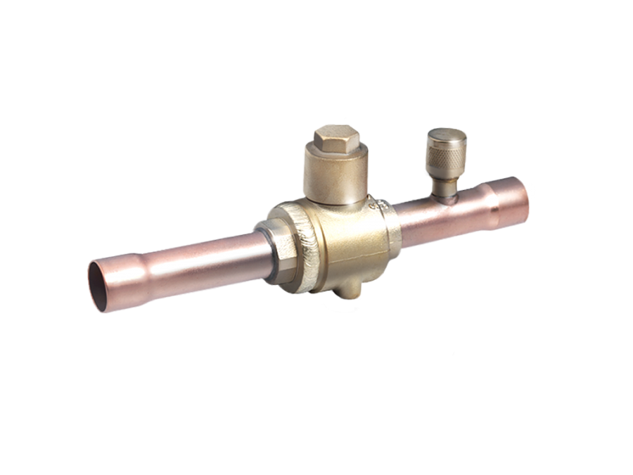 Zawór kulowy 18mm SBV(M)-JA6YHSY-2-SA, z prz pom, lutowany Sanhua