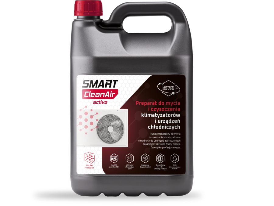 Płyn do czyszczenia Smart CleanAir Active 5l (czerwony)