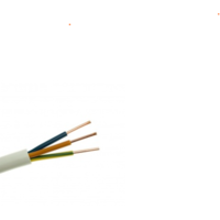 Przewód YDY 3X1,5 450/750V biały, okrągły, drut, 100m