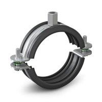 Obejma DUO 12 (10÷12mm) BK, UPGD-12BK, M8/M10 Niczuk