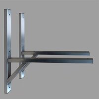 Wspornik spawany 800 x 50 x 30 mm, INOX, 2 szt.