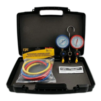 Oprawa manometrów 2-zaw. R134a/R404A/R407C/R507, CPS