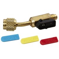 Zawór kulowy CPS BV410A 45 st. 1/2 SAE 1/4 SAE R410A w/z