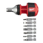 Kompaktowy multi-wkrętak z grzechotką 8 w 1 Milwaukee foto 3