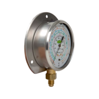 Manometr tablicowy Refco MR-706-DS-MULTI, olejowy