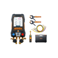 Elektroniczna oprawa manometryczna 4-zaw. testo 558s - zestaw (2 x testo 115i, 1 x testo 552i, kpl. węży)