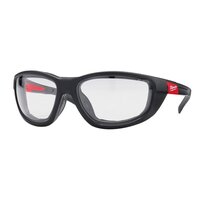 Okulary ochronne Milwaukee premium z uszczelką bezbarwne 1szt.