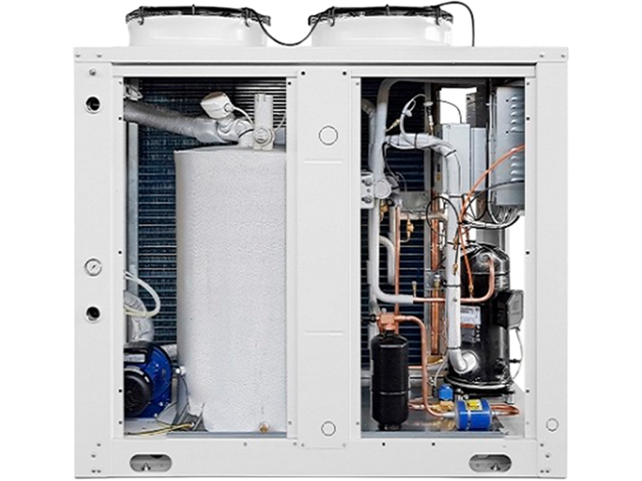 Agregat wody lodowej Hitema z pompą ciepła HNR COAXIAL ze sprężarkami scroll (15-100 kW)