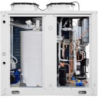 Agregat wody lodowej Hitema z pompą ciepła HNR COAXIAL ze sprężarkami scroll (15-100 kW)
